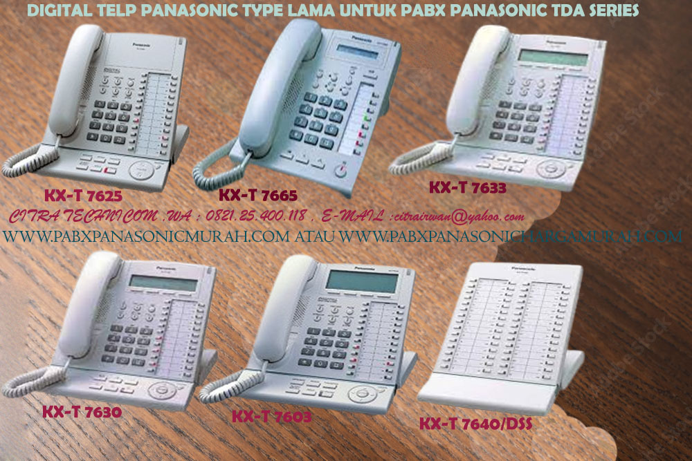 DIGITAL TELEPHONE PANASONIC MODEL YANG LAMA